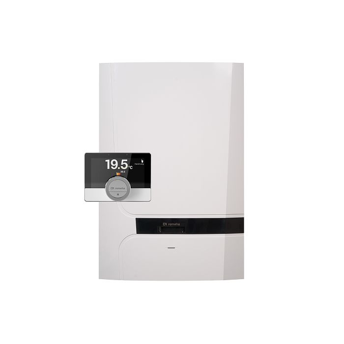 Remeha cv-ketel Calenta Ace-Matic CW6 met een eTwist thermostaat