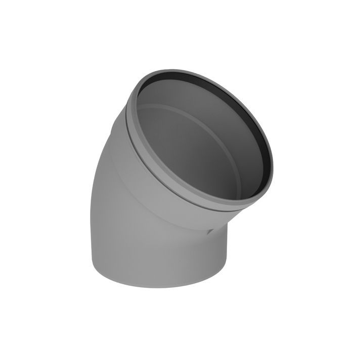 Burgerhout Pp Rookgasbocht 200 Mm Star 45 Graden