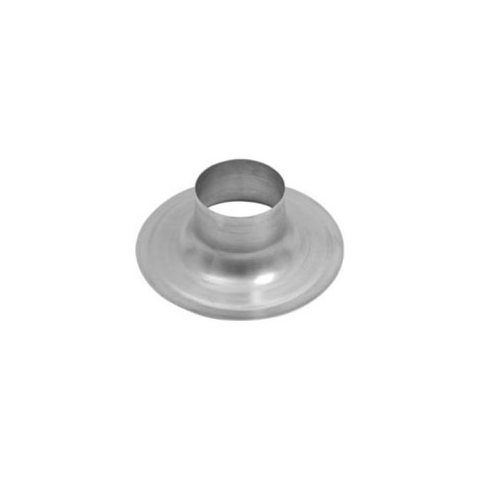 Burgerhout 170mm rond aluminium voor rookgas 150mm