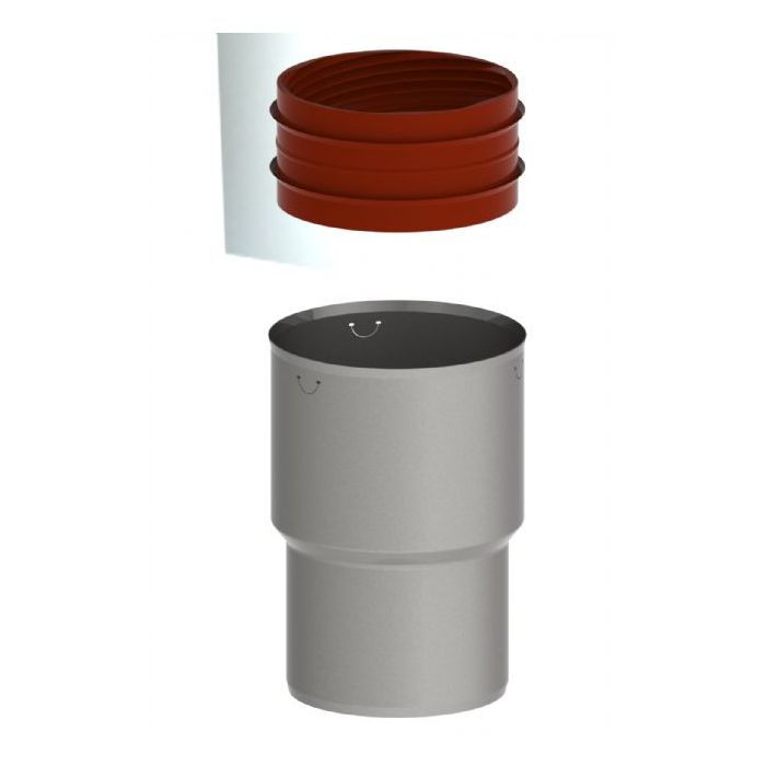 Burgerhout Koppelst Rvs 80-80 Spie-flex