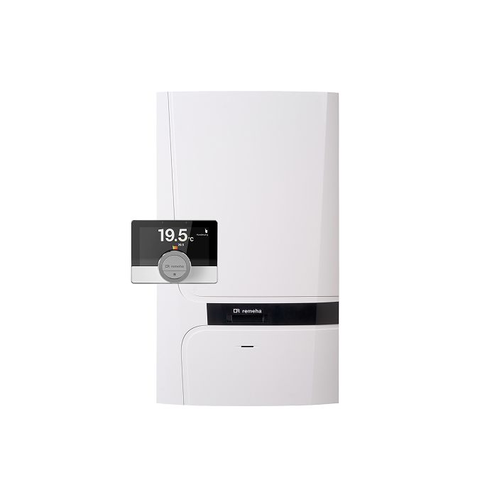 Remeha Calenta Ace-Matic 40c CW5 60/100 met eTwist thermostaat
