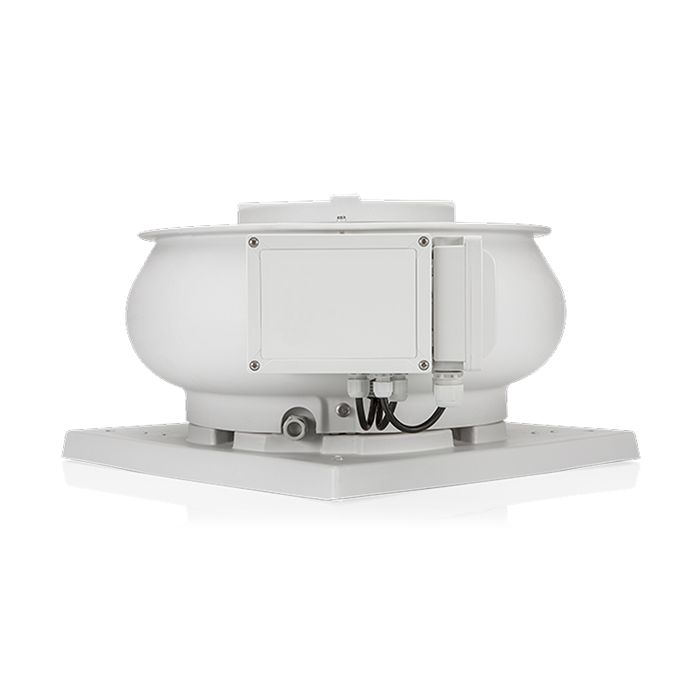 Vooraanzicht van de Itho Daalderop CAS 3.1 S dakventilator 230V