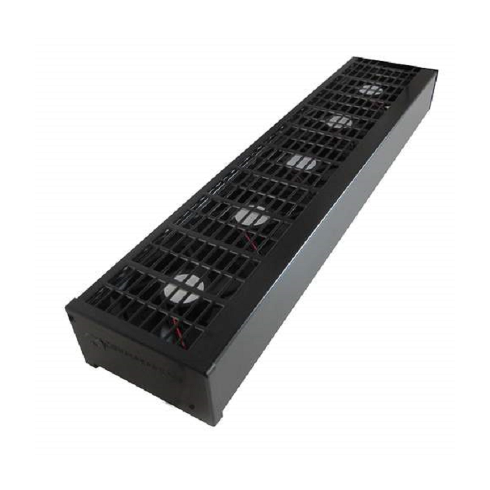 ClimateBooster Convector Pro Wall convectorventilator 4 x 50 cm