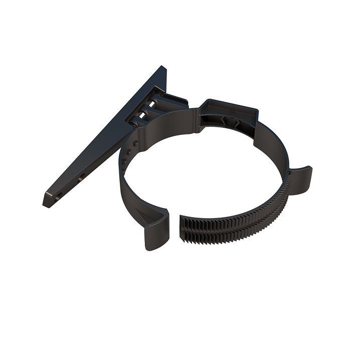 Ubbink dakbeschotbeugel Ø100-131 mm PP zwart
