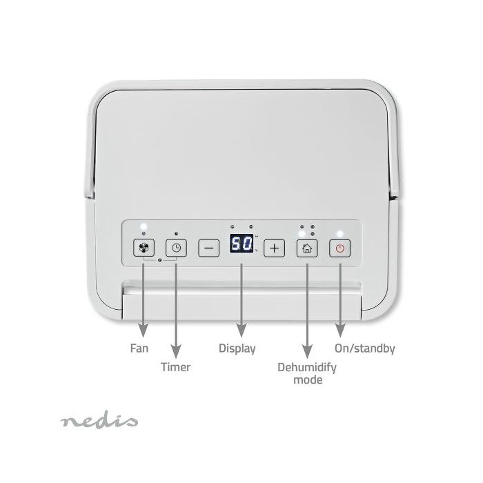 Nedis luchtontvochtiger - 100 m³/h