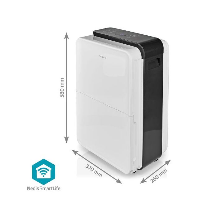 Nedis SmartLife luchtontvochtiger - 210 m³/h