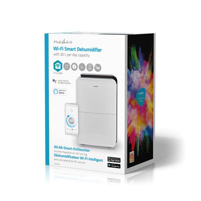 Nedis SmartLife luchtontvochtiger - 210 m³/h