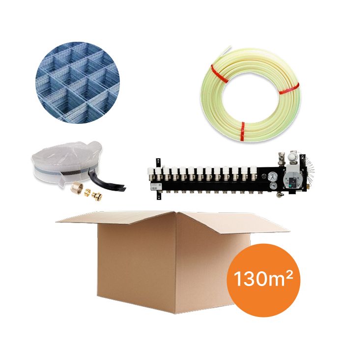 Inhoud vloerverwarmingspakket