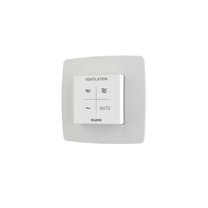 Duco DucoBox Reno All-in-one ventilatiebox - 2x CO₂-ruimtesensor - Eurostekker