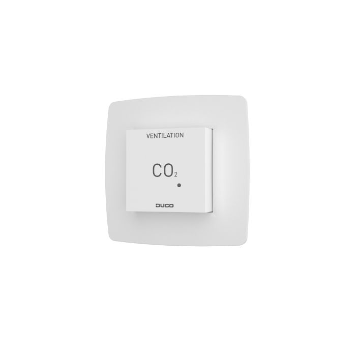 Duco DucoBox Reno All-in-one ventilatiebox - 2x CO₂-ruimtesensor - Eurostekker
