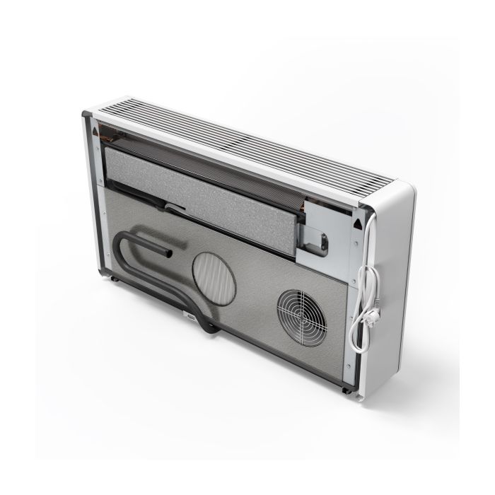 Fire + ice monoblock warmtepomp achterkant