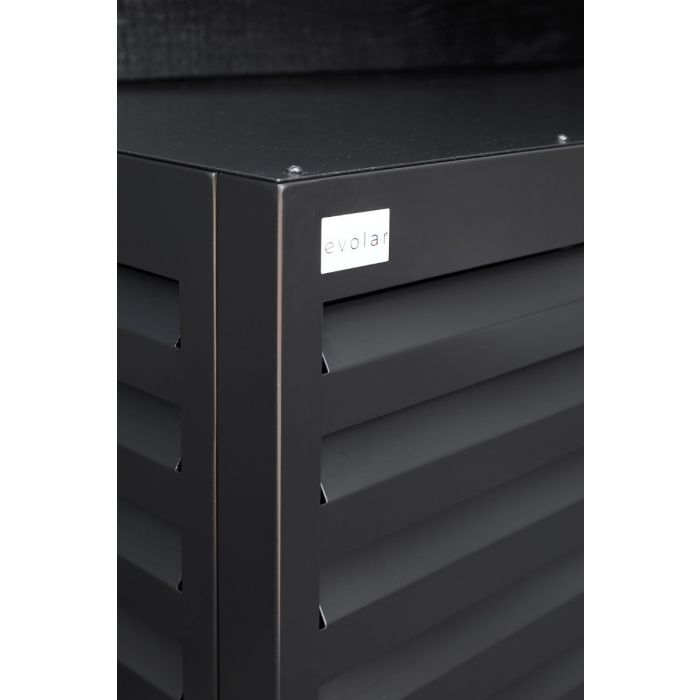 Evolar Evo-Cover omkasting - Large 1100 x 1200 x 650mm - zwart