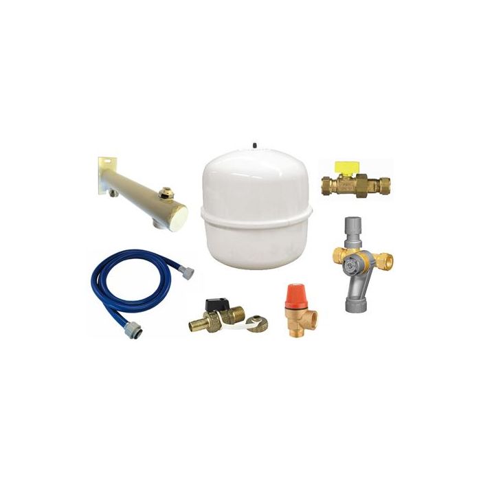 Cv-ketel aansluitpakket luxe wit