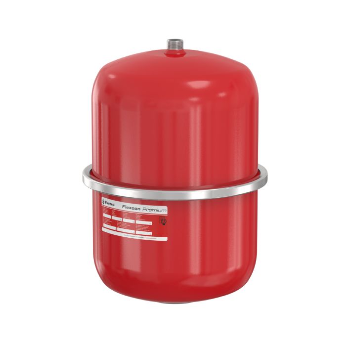 Flamco 18 liter expansievat rood