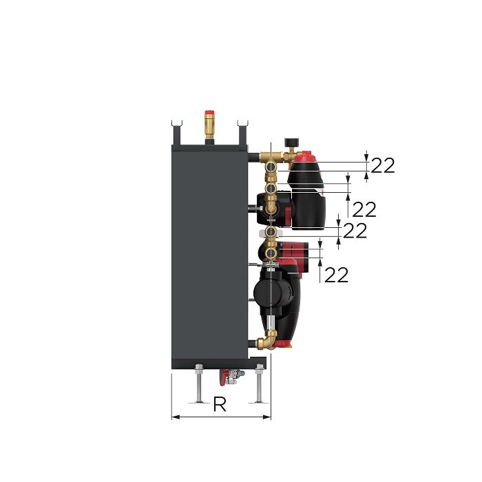 Flamco Flextherm warmtepomp skid