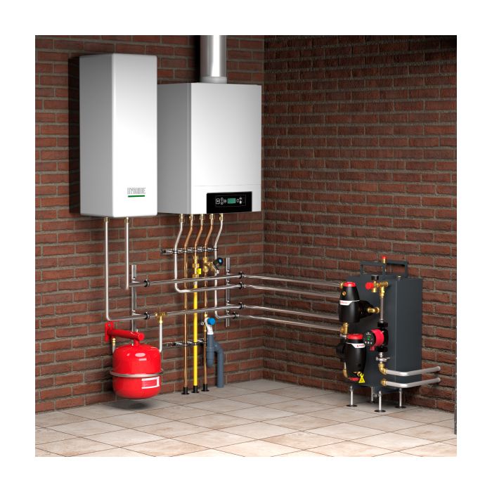 Flamco Flextherm warmtepomp skid