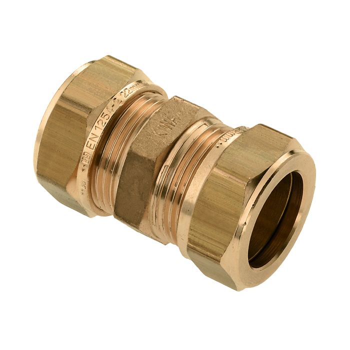 Bonfix rechte knelkoppeling - 28x28mm