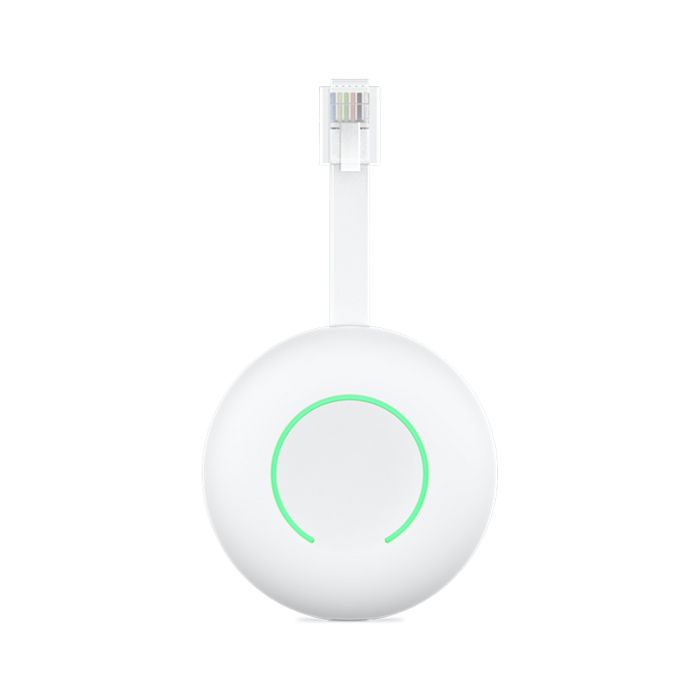 Voorkant van de P1 meter van Homewizard