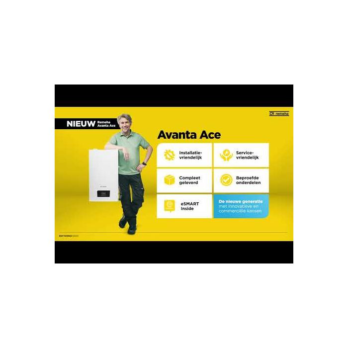 Remeha Avanta Ace 28C CW4 + eTwist thermostaat