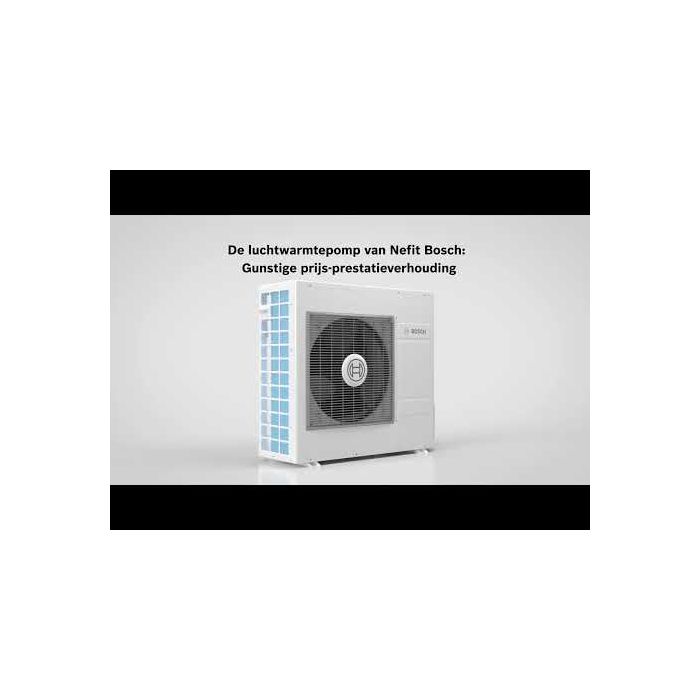 Nefit Bosch Compress 3400i 10kw hybride warmtepomp