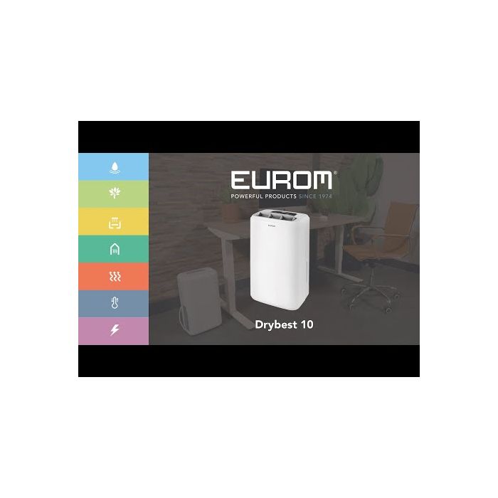 Eurom DryBest 10 luchtontvochtiger