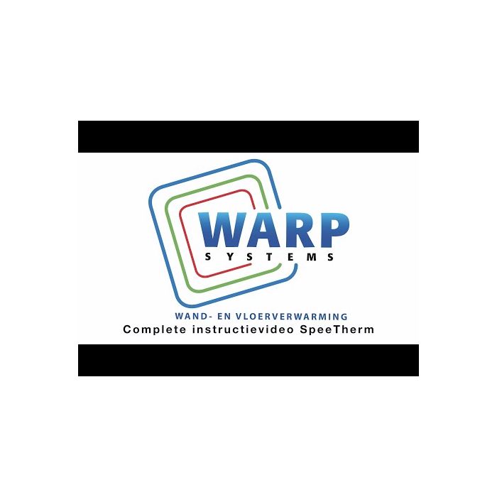 Warp-Systems SpeeTherm droogbouwpakket