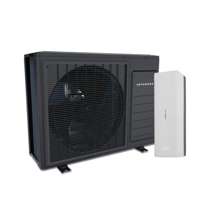 Intergas Xtend Eco binnen- en buitendeel