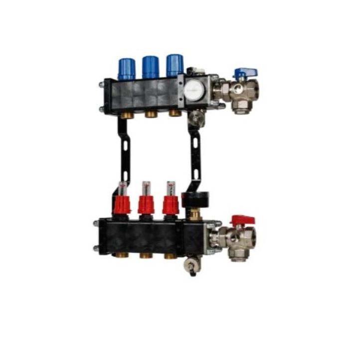 VTE composiet open verdeler - 3 groeps 