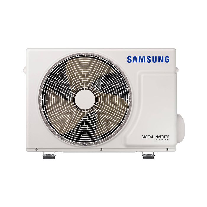 Vooraanzicht van het buitendeel van de Samsung Luzon S2 3,5kW