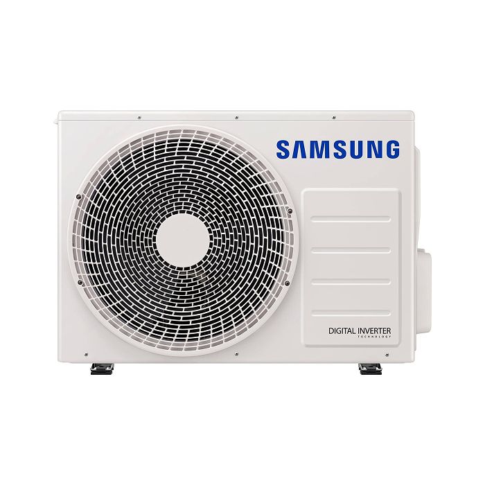 Vooraanzicht van het buitendeel van de Samsung Luzon S2 5kW