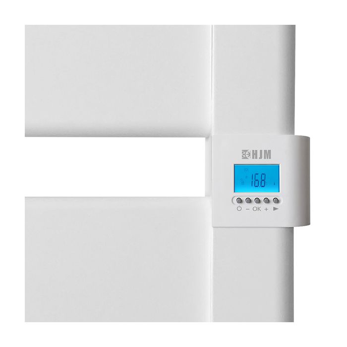 Masterwatt Vera White badkamerradiator - 500W - H728 L531