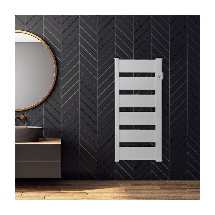 Masterwatt Vera White badkamerradiator - 750W - H1085 L531
