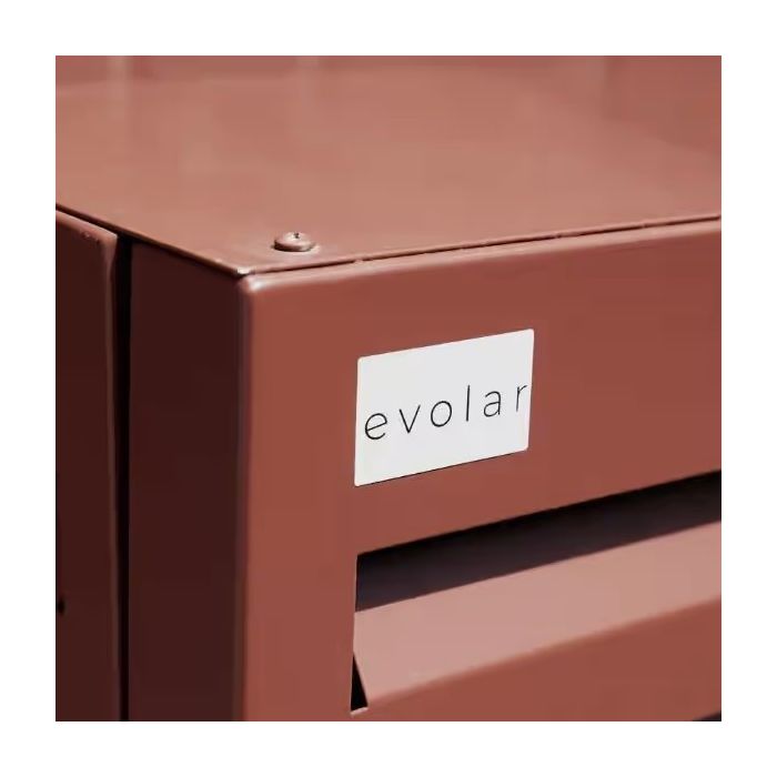 Evolar omkasting achterplaat - Small 700 x 1000mm - rood