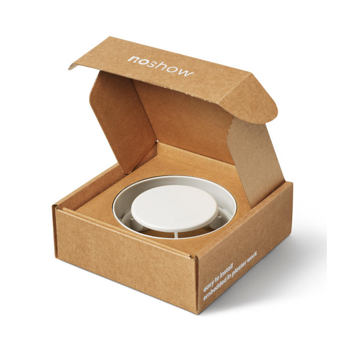 NoShow ventilatieventiel ø100 - wit