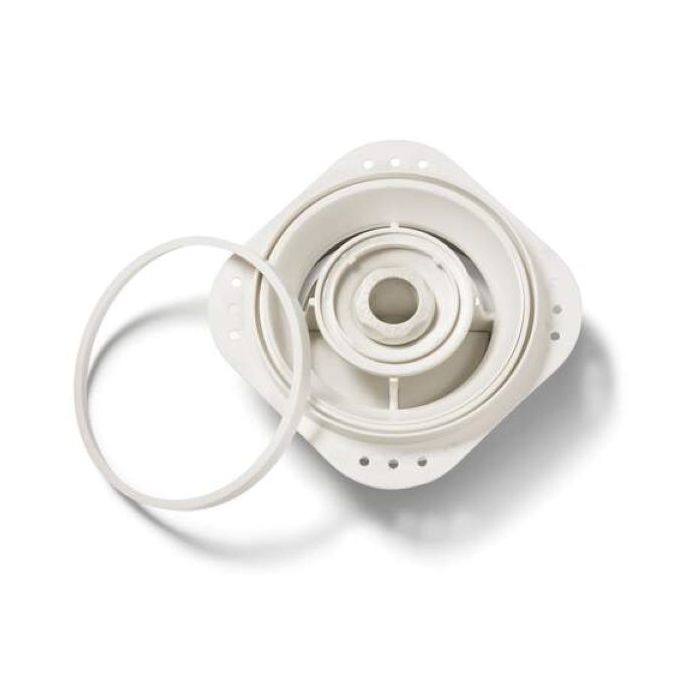 NoShow ventilatieventiel 2.0 - 125 mm - wit - stretch voor spanplafonds