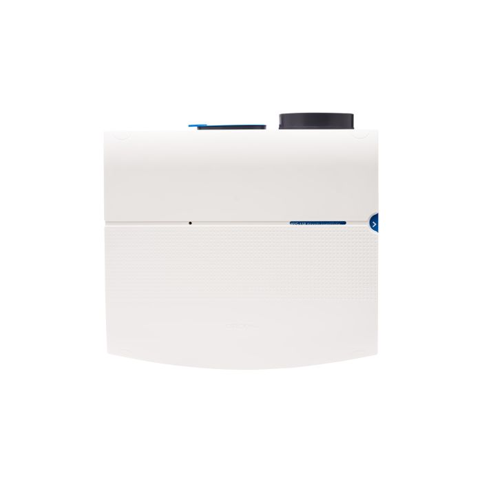 Vooraanzicht op witte achtergrond van de MVS-15RHP Woonhuisventilator