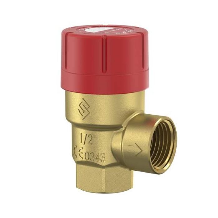 Flamco Prescor overstortventiel - 3/4'' 2x binnendraad