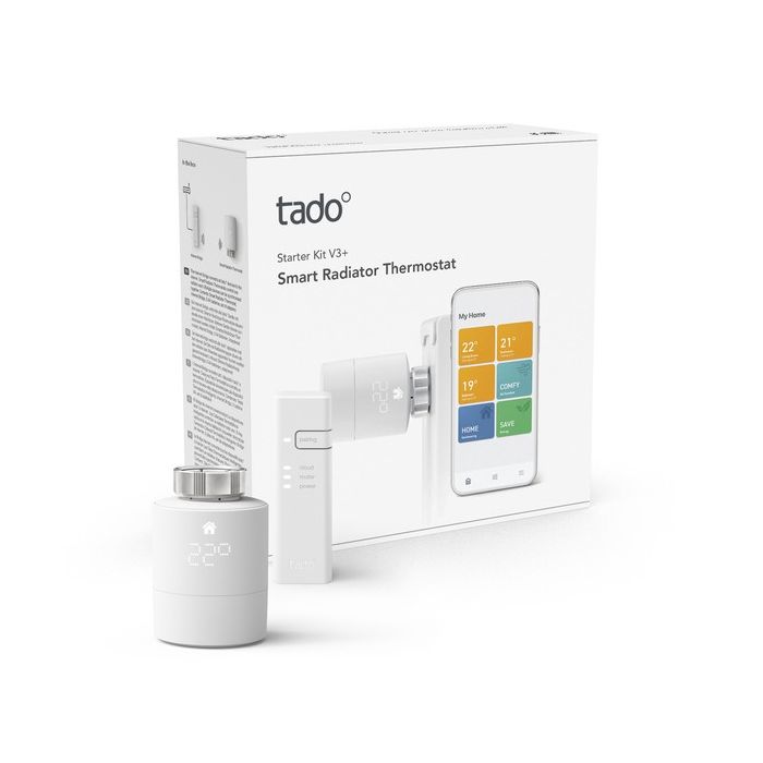 Tado Starterskit - Slimme radiatorknop V3+- 104075