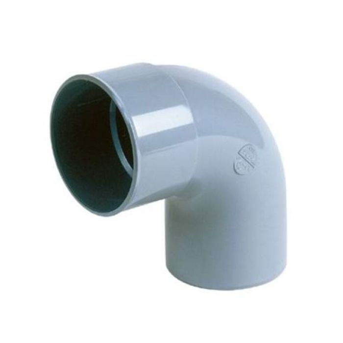 PVC Korte bocht 32mm 2x lijmmof 90°