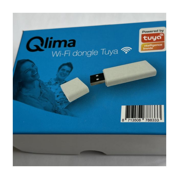 Verpakking Qlima Wi-Fi dongle Tuya