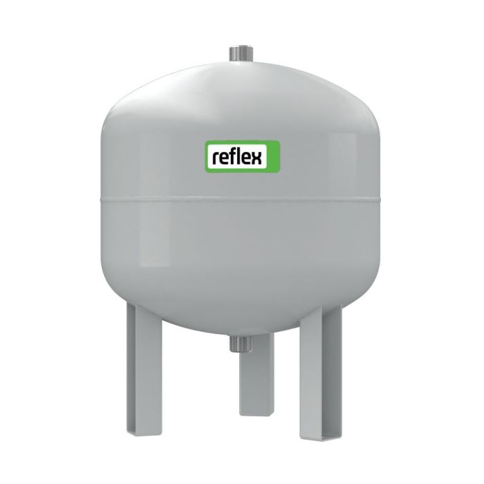 Reflex V buffervat 60 liter 10 bar grijs op poten
