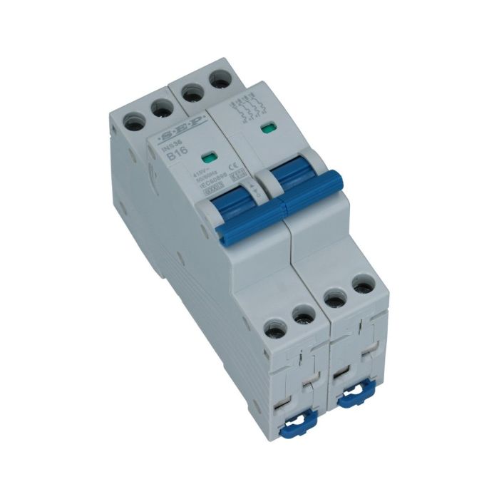 SEP installatieautomaat 4 polig 16A C 6kA INS-36