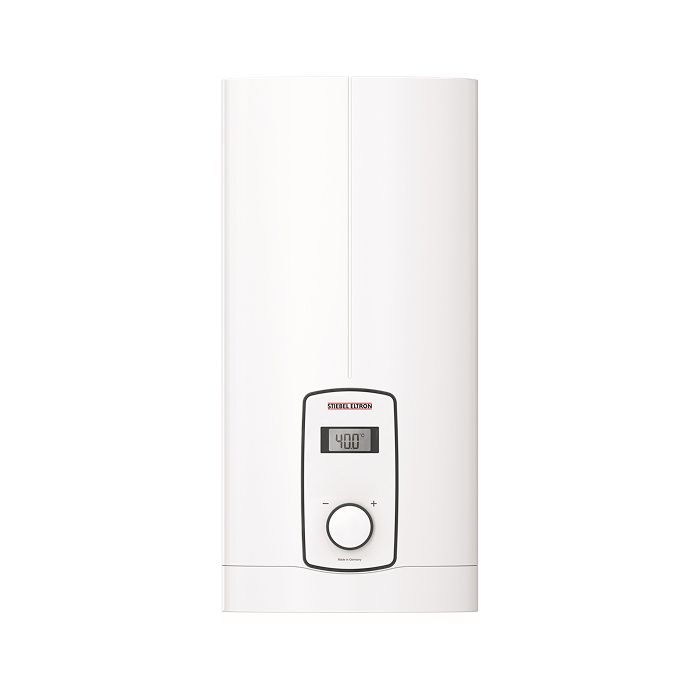 Vooraanzicht van de Stiebel Eltron DHB-E 18 LCD doorstoomboiler