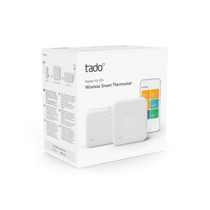 Tado Starterskit - Slimme Thermostaat draadloos V3+ - 104019