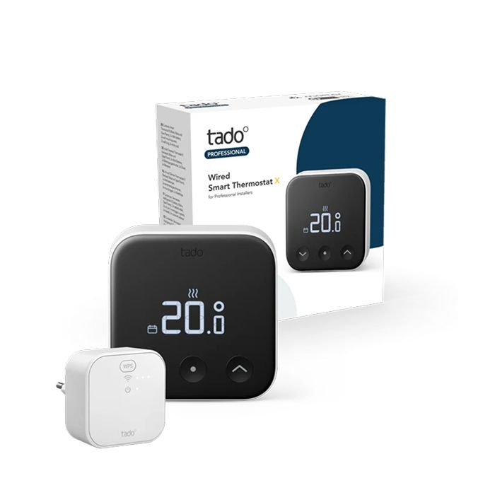 Tado X professional slimme thermostaat bedraad - starterskit 