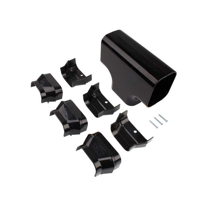 Airco leidinggoot zwart