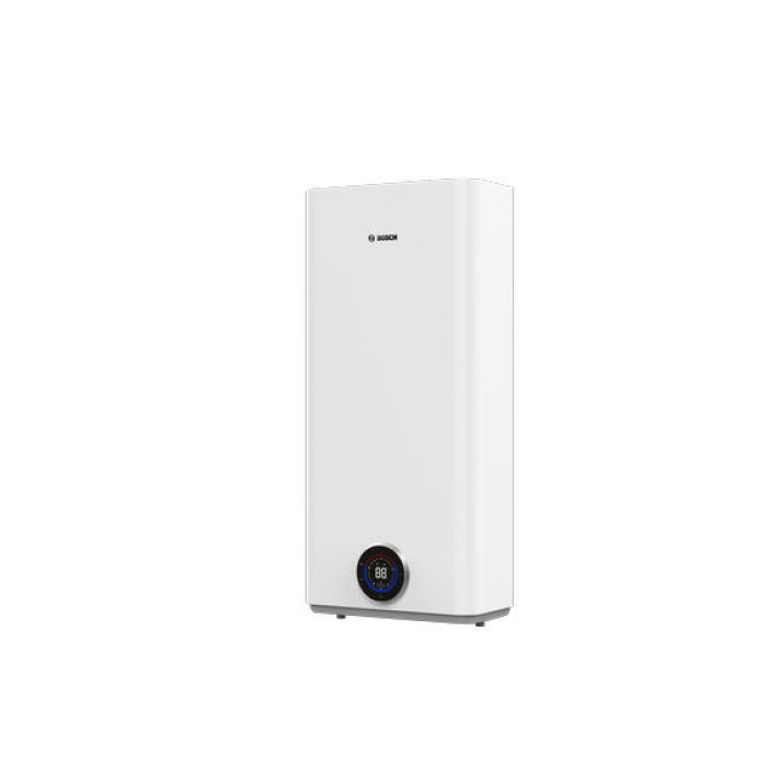 Vooraanzicht van de Nefit Bosch Tronic 7501T 70 elektrische boiler - 57 liter