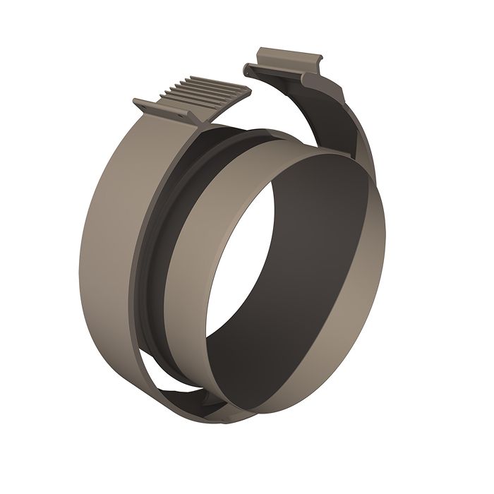 Ubbink Aerfoam geïsoleerd koppelstuk KS 180 grijs