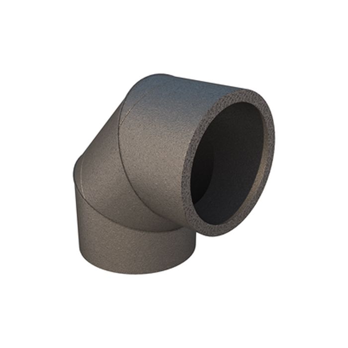 Ubbink Aerfoam geïsoleerde bocht 90° - Ø125