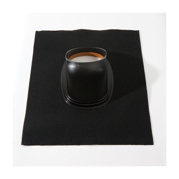 Ubbink Ubiflex dakdoorvoerpan universeel Ø166 25-45° - zwart